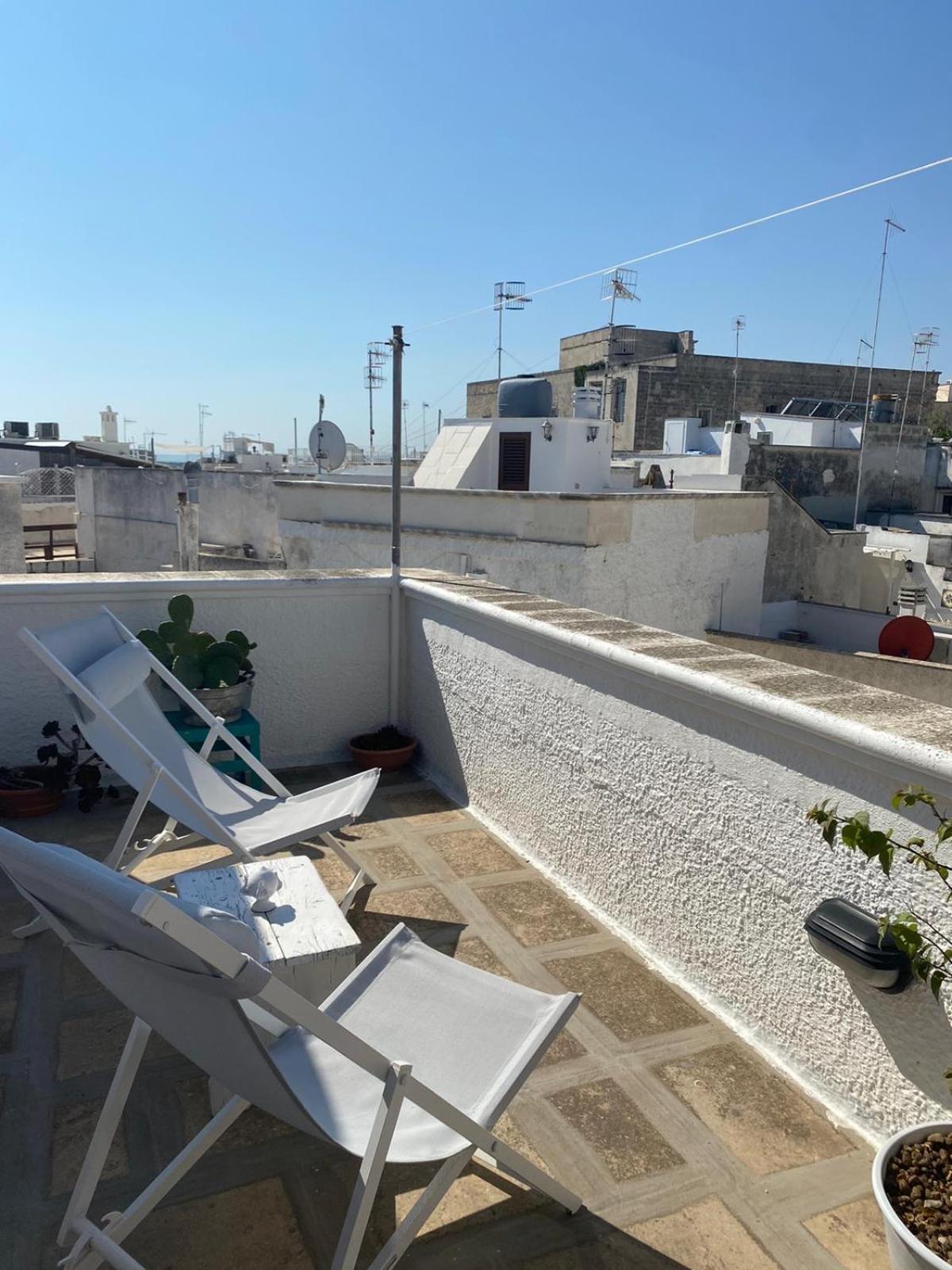 モノーポリ Casa Vacanze Il Mare Tra I Tetti - Relaxing Terrace & Sea Viewヴィラ エクステリア 写真
